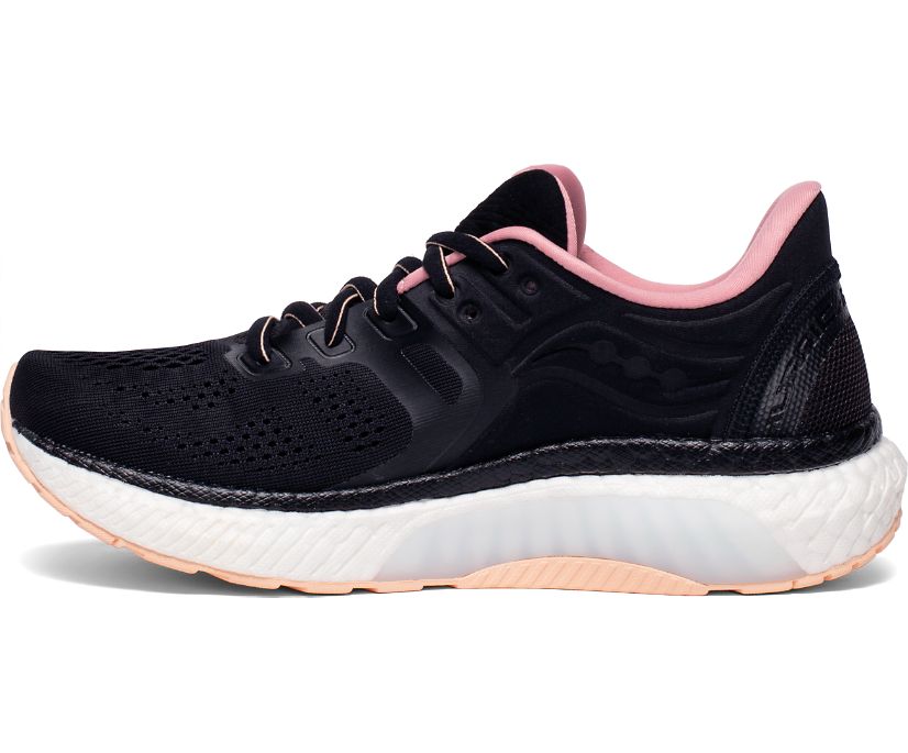 Saucony Hurricane 23 Women's Running Shoes Black / Rose | AU 156MQZA